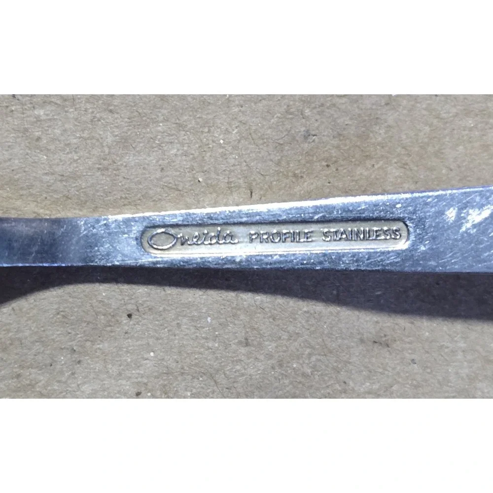 Set of 4 Oneida Profile ORLANDO Oval Soup Spoon 6.75